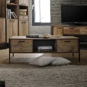 2 Drawers Coffee Table