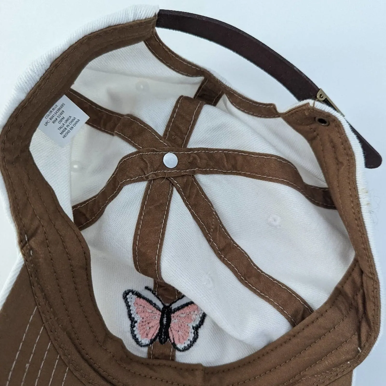 Butterfly Snapback Hat OS