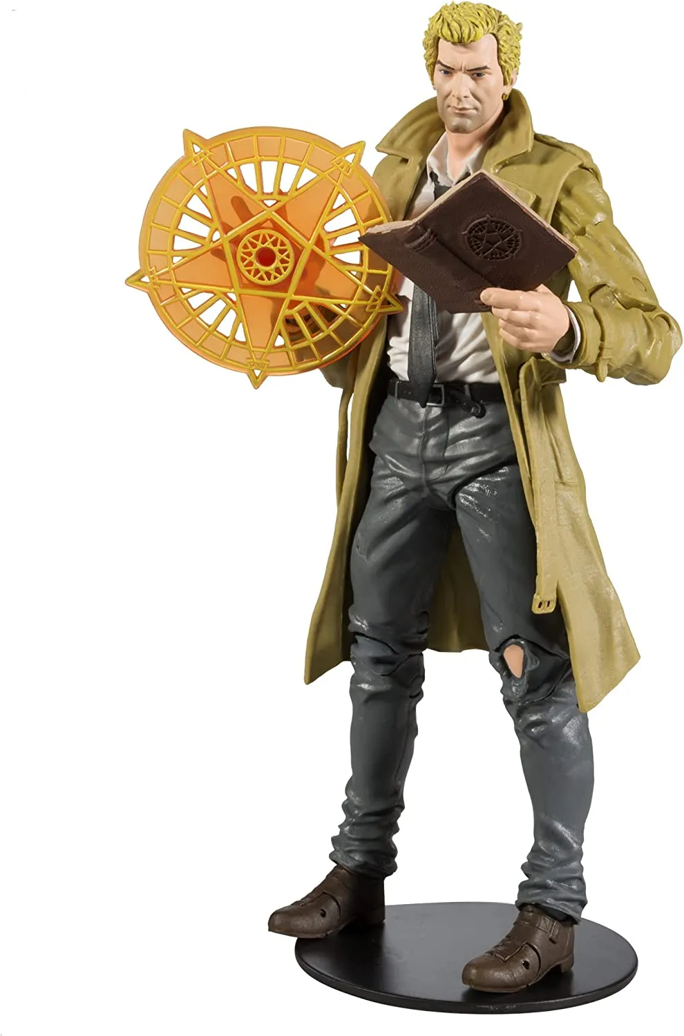 DC Direct Page Punchers: John Constantine w/Comic (Black Adam) 7" Action Figure