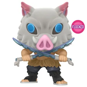 Demon Slayer - Inosuke Hashibira US Exclusive Flocked Pop! Vinyl