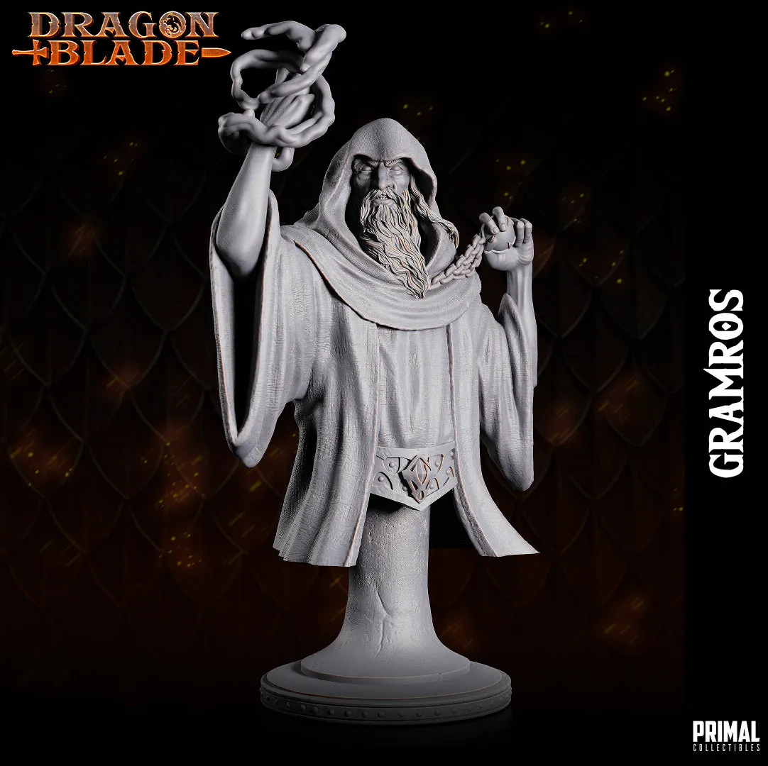 DNDDGL - Fistandantilus Dark Wizard Gramros miniature