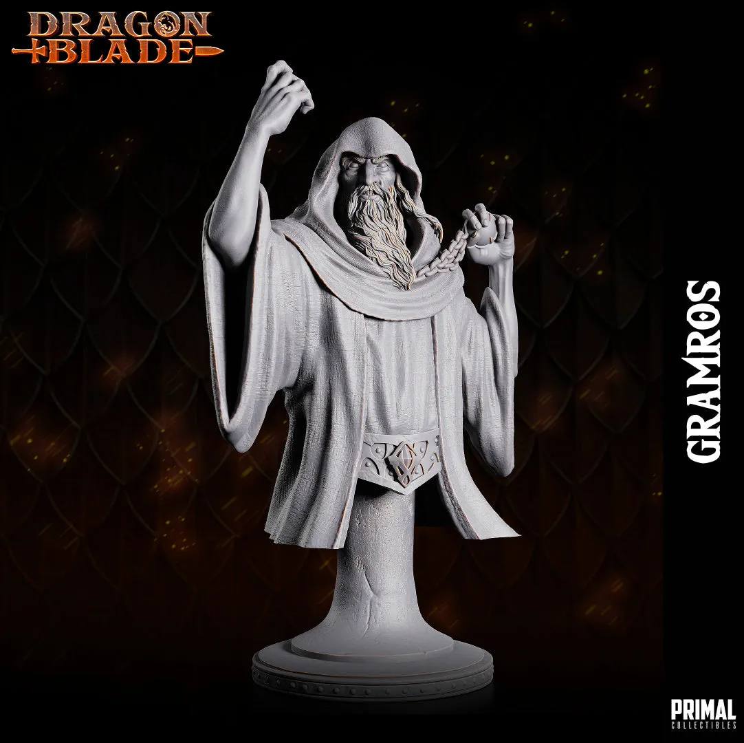 DNDDGL - Fistandantilus Dark Wizard Gramros miniature