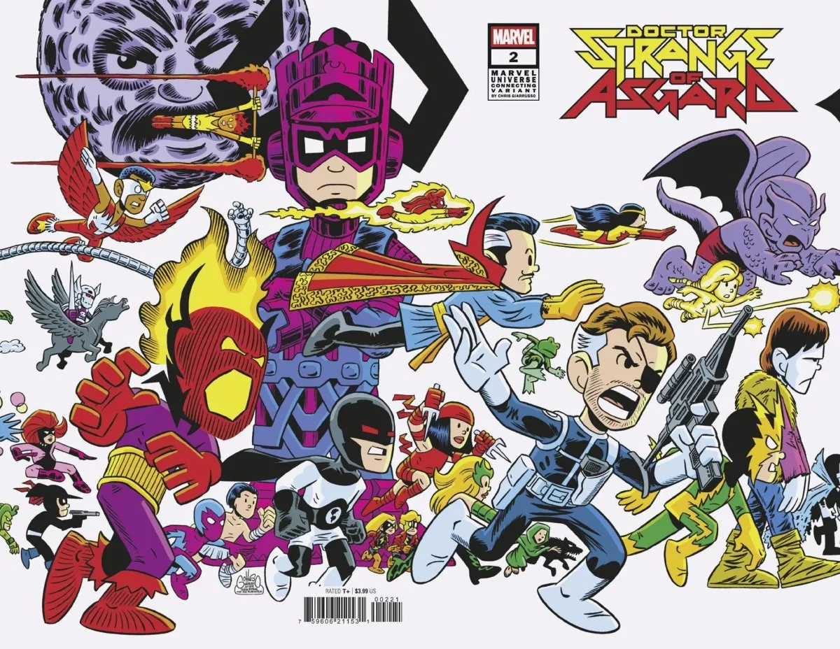 Doctor Strange Of Asgard #2 Chris Giarrusso Marvel Universe Connecting Wrap Variant D [Doom]