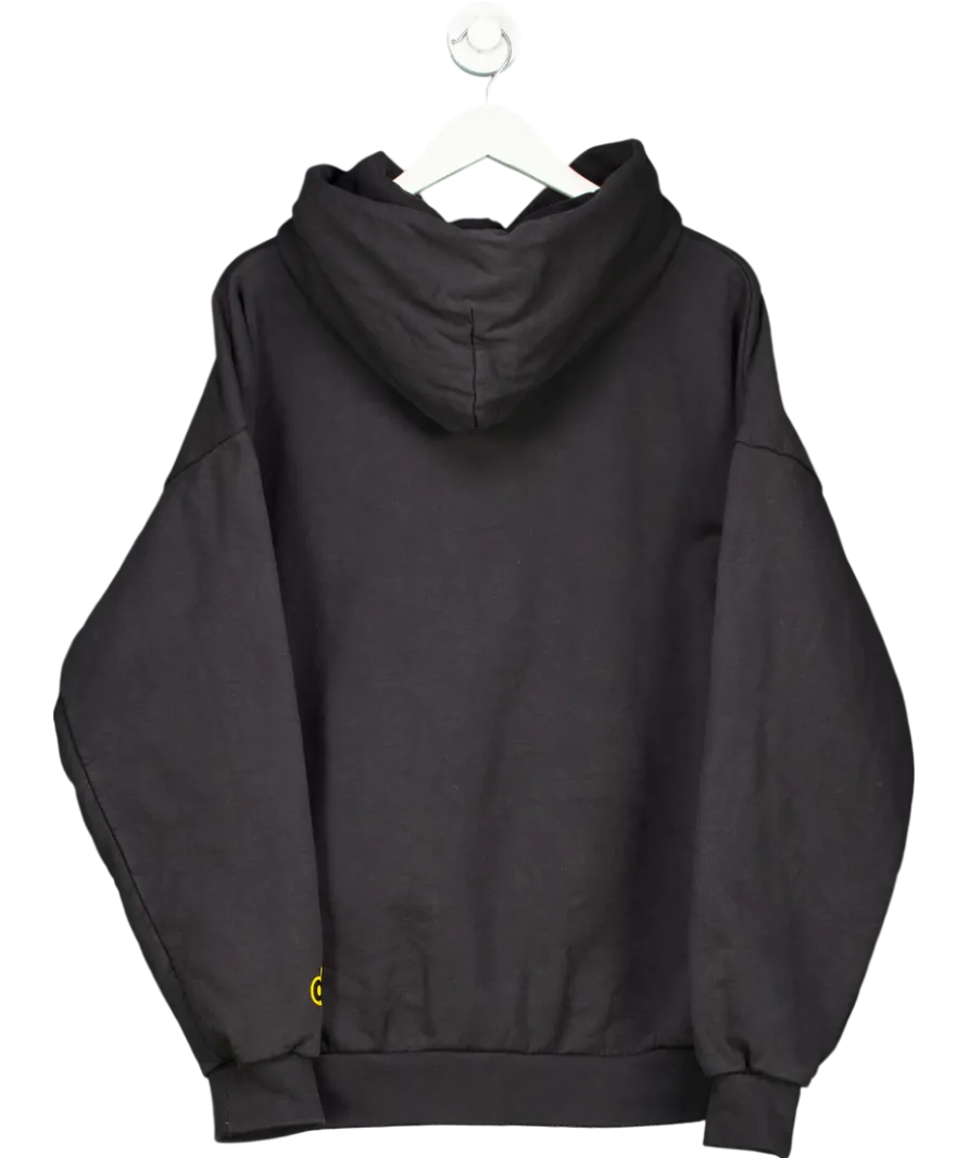 Drew House Black Smiley Mascot Hoodie UK M