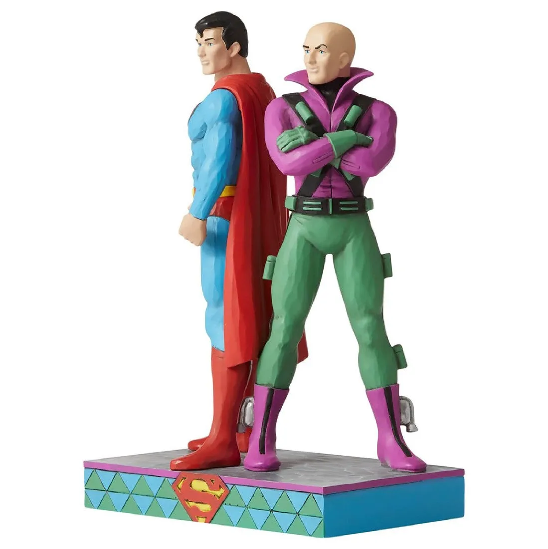 JIM SHORE DC COMICS SUPERMAN Vs LEX LUTHOR