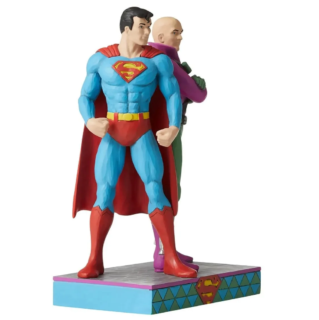 JIM SHORE DC COMICS SUPERMAN Vs LEX LUTHOR