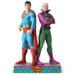 JIM SHORE DC COMICS SUPERMAN Vs LEX LUTHOR