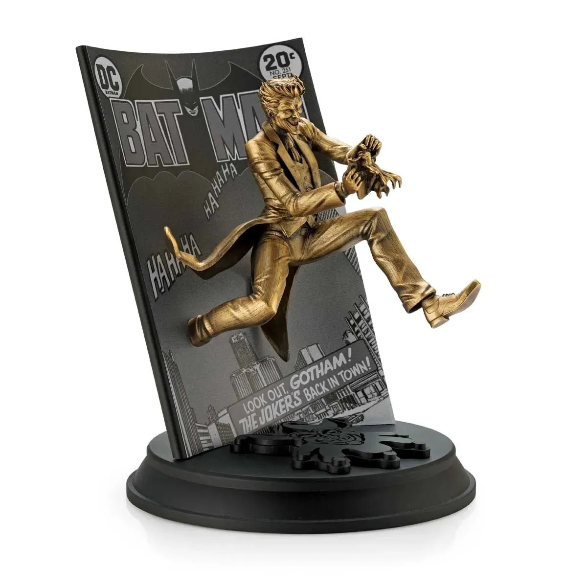 Joker Batman Volume 1 #251 Limited Edition Gilt Figurine by Royal Selangor