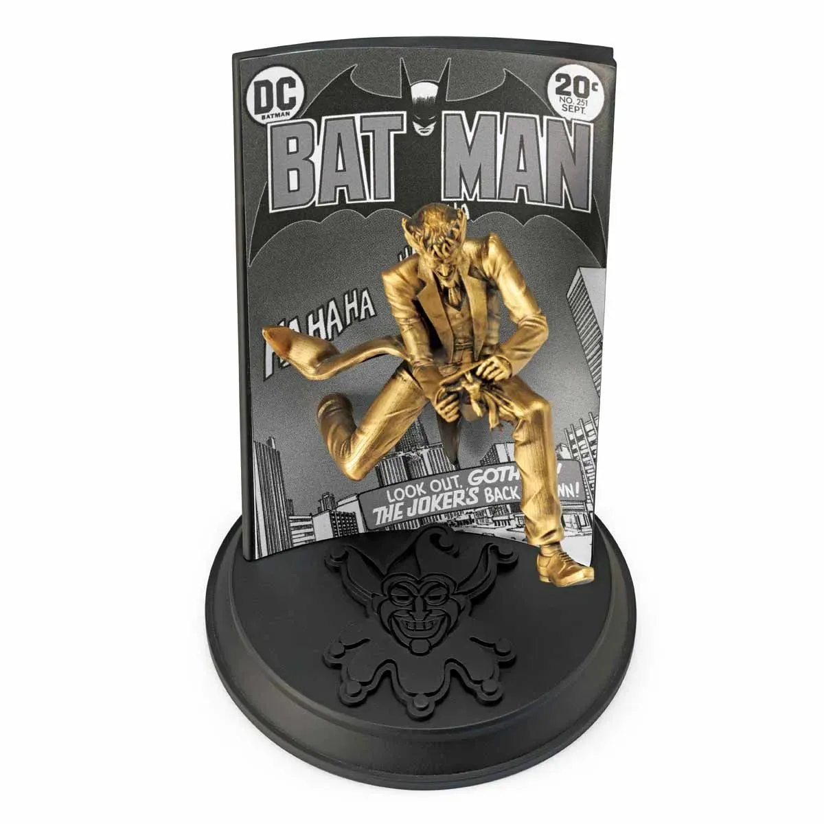 Joker Batman Volume 1 #251 Limited Edition Gilt Figurine by Royal Selangor