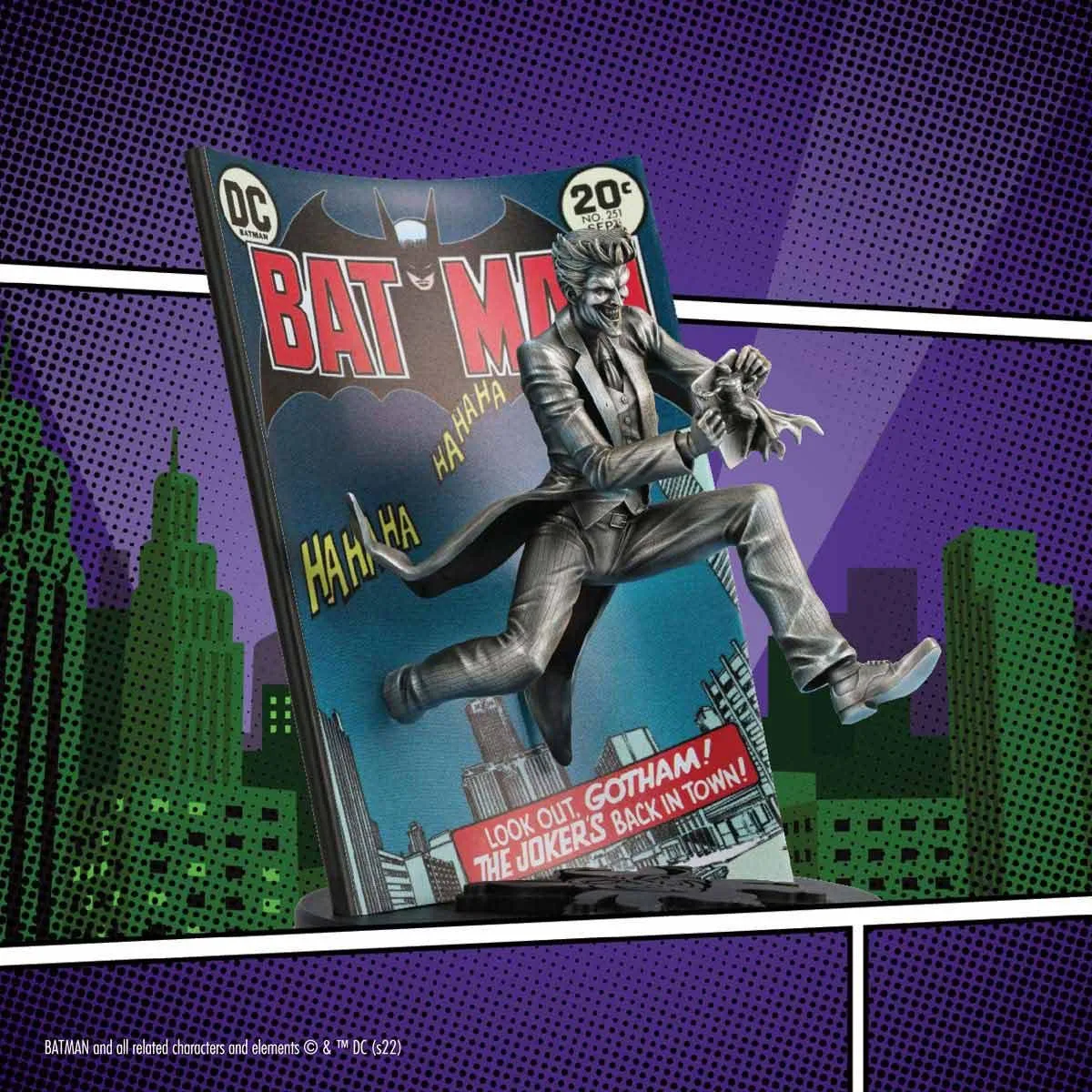 Joker Batman Volume 1 #251 Limited Edition Metal Figurine by Royal Selangor