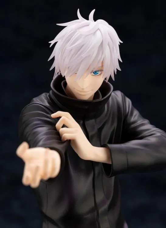 Kotobukiya 1/8 Jujutsu Kaisen Gojo Satoru ArtFX J Scale Statue PP930 w/ Bonus Face