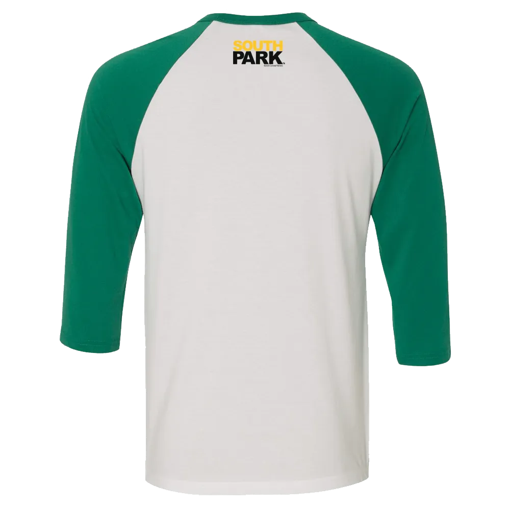 South Park Elementary Cows 3/4 Sleeve Baseball T-Shirt