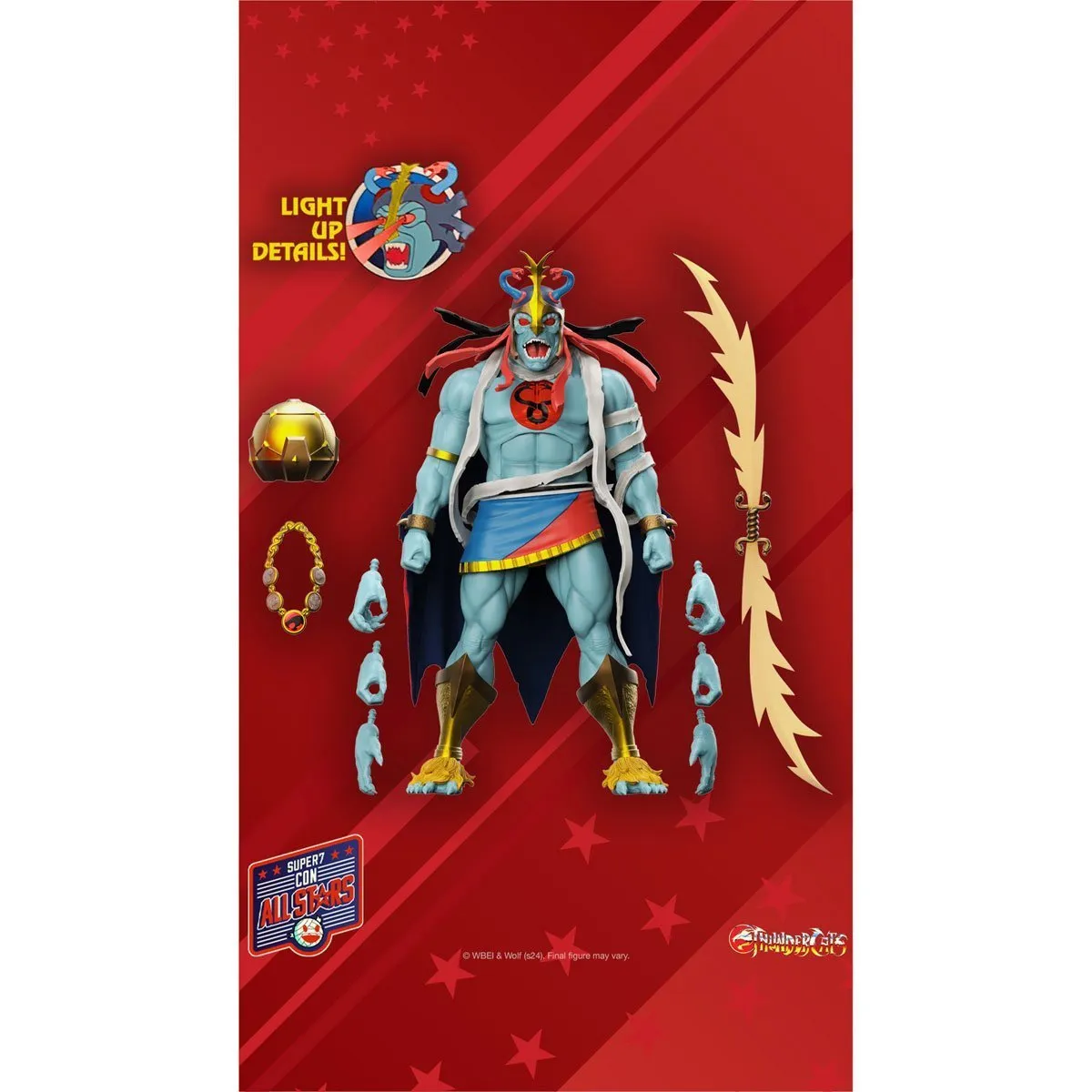 Super7 ThunderCats ULTIMATES! Mumm-Ra (LED Eyes)