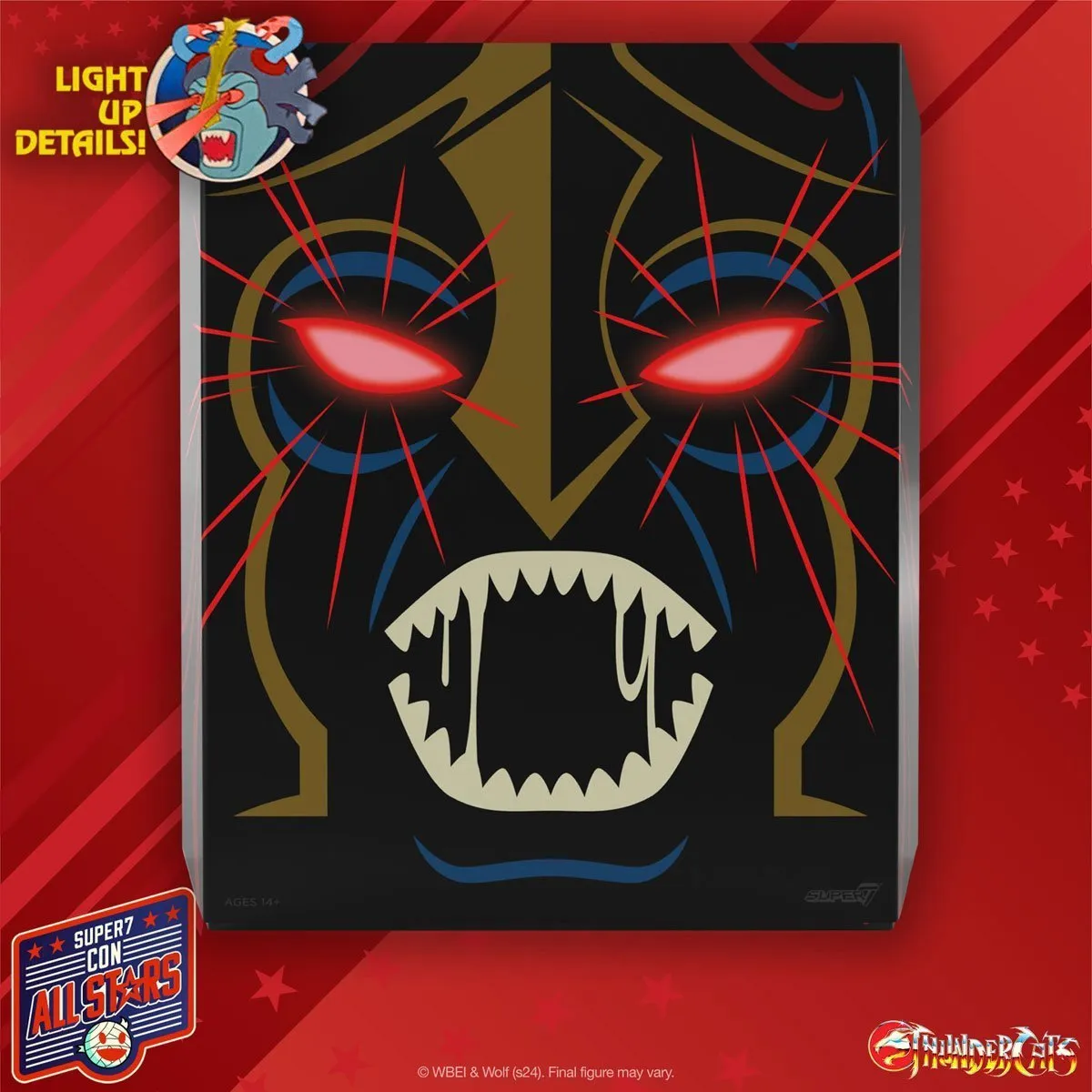 Super7 ThunderCats ULTIMATES! Mumm-Ra (LED Eyes)