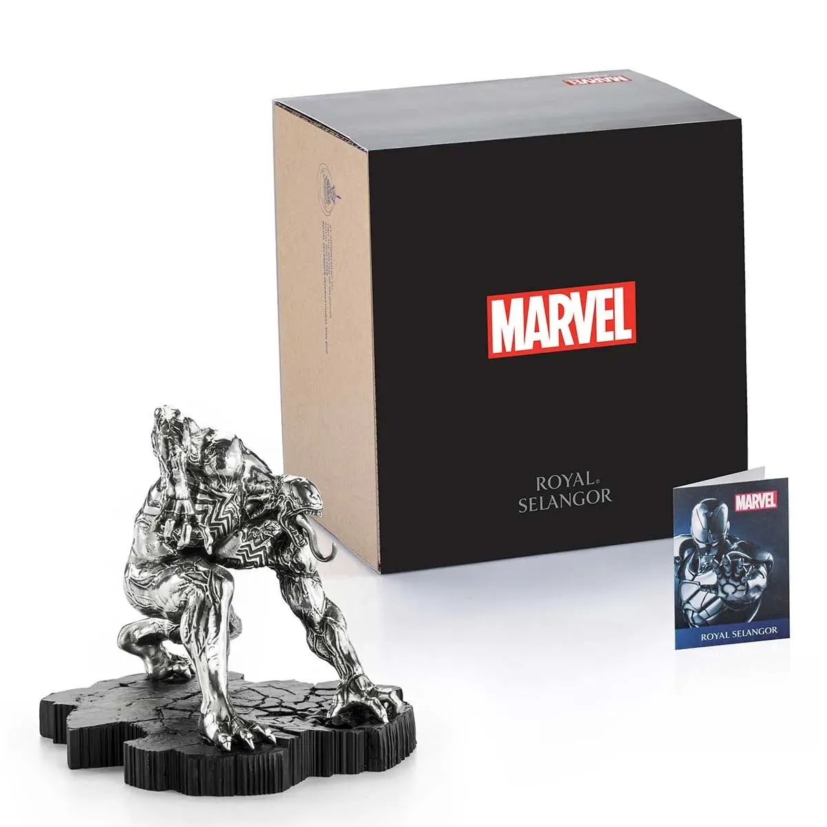 Venom Dark Origin Limited Edition Metal Figurine by Royal Selangor